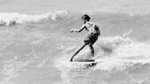 Early 1970s Cocoa Beach Surfer