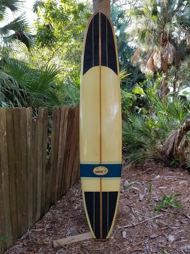 Planche De Surf Longboard Vintage Greg Noll, 9 Pieds, Années 1960, état D'usage
