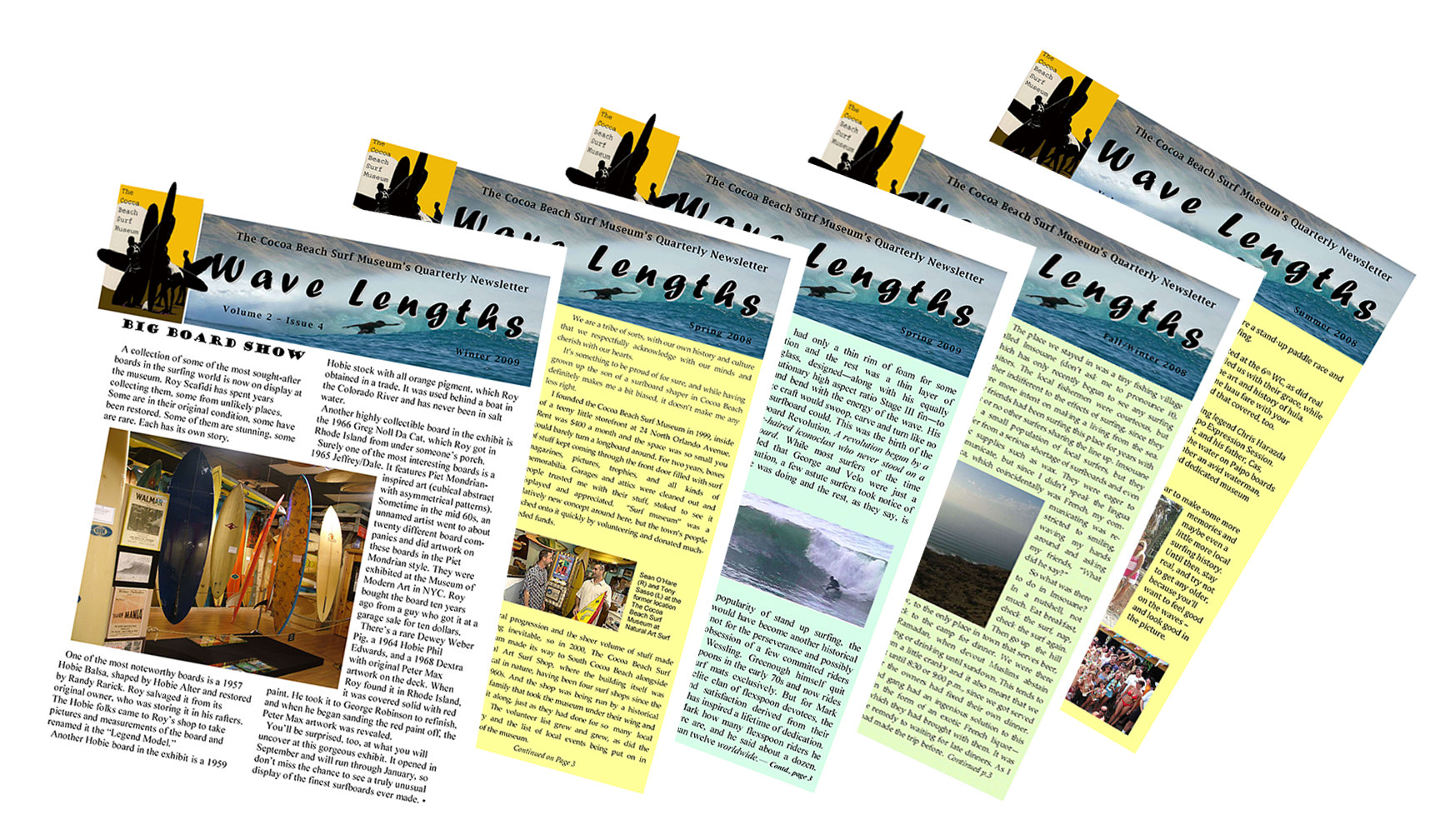 Wave Lengths Newsletters