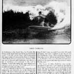 Mike Tabeling Ecshof Class Of 1996, 1979 Surfer Magazine Profile. Courtesy Surfer Magazine