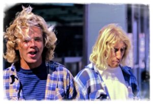 YANCY SPENCER 3, ECSHOF CLASS OF 1996 AND MIKE "OPPY" OPPENHEIMER ECSHOF CLASS OF 2002. PHOTO: ©1974, David Skelton All Rights Reserved