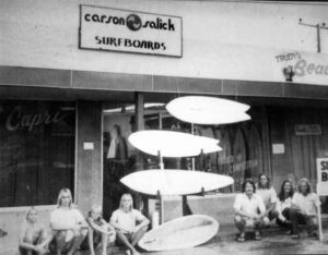 Carson Salick Surf Shop Cb Photog Unk 70s(2)