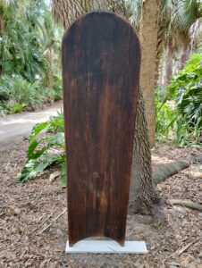 Cyprus Paipo Surfboard 1920s Tung Oil Added (2)
